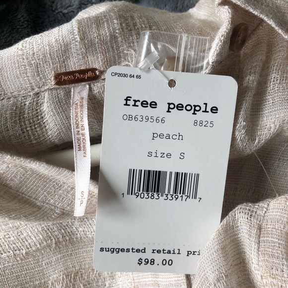 NWT Free People Headed To The Highlands Shirt - Picture 6 of 8